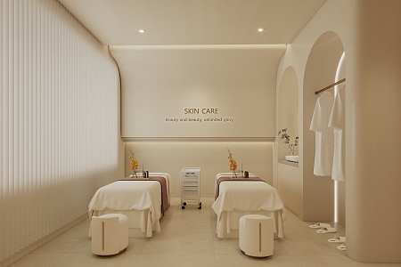 Silent SPA Beauty Room Beauty Shop Beauty Salon 3d model