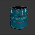 Portable Water Storage Tank With 10L Capacity And Blue Container Design