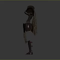 Detailed Medieval Fantasy Warrior Armor Set With Helmet Chestplate Greaves And Bracers