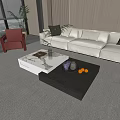 Coffee table ornaments 3d model