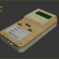 Computerized Control Panel Device With Digital Display Colorful Buttons And Knobs