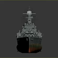 Modern Warship Ship Warship 3d model