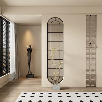 Modern Middle Ancient Entrance Ausway Partition 3d model