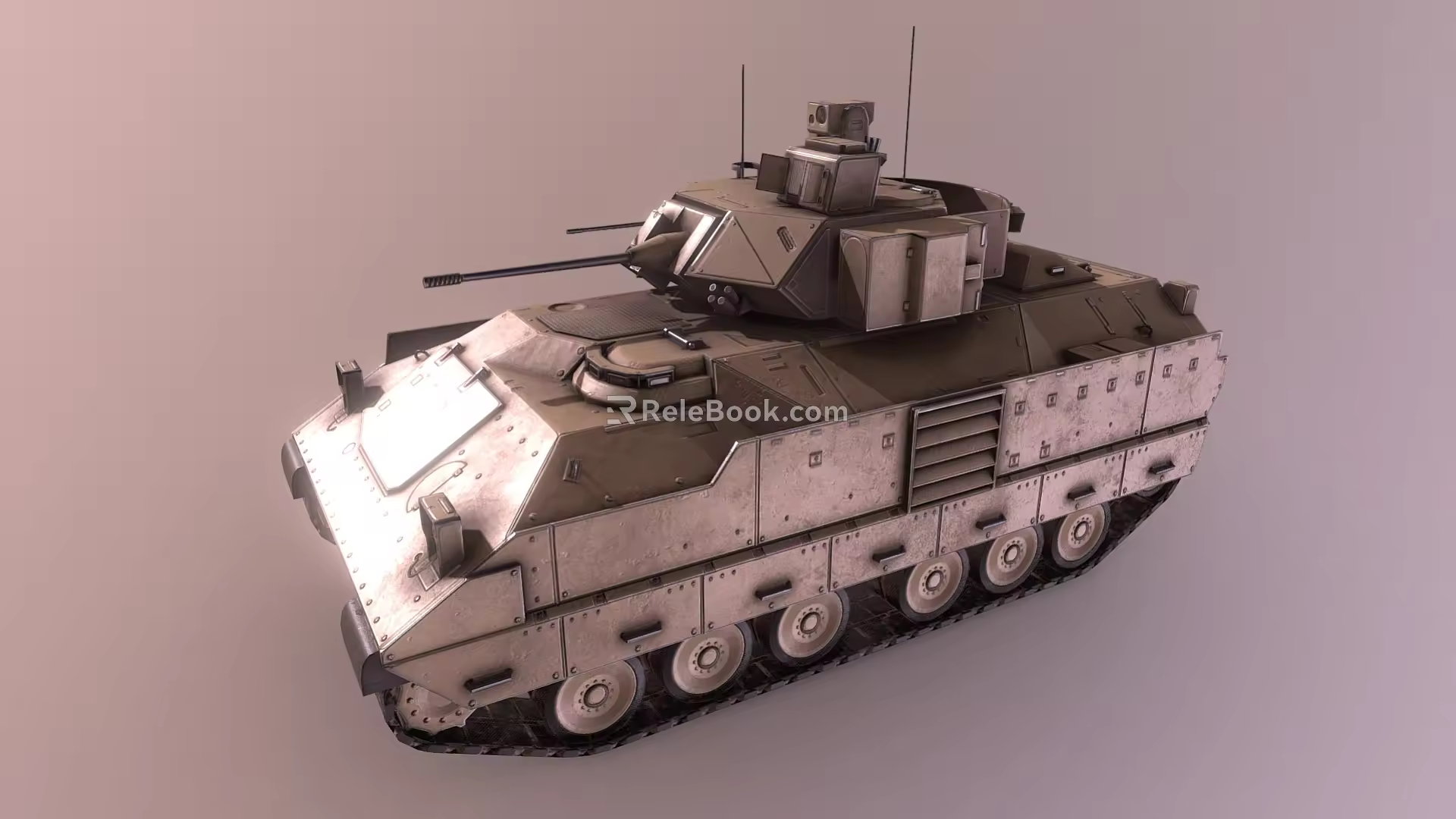 Infantry Fighting Vehicle Armored Vehicle Reconnaissance Vehicle Tank Armored Transport Vehicle Tracked Armored Vehicle Low Face Number Low Model Simple Model Game Video Level Super Realistic 3d model