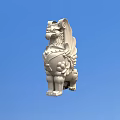 Eagle Sphinx 3d model