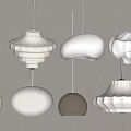 Wind chandelier 3d model