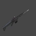 Submachine guns and rifles 3d model