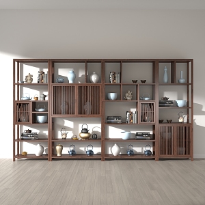 New Chinese Antique Rack 3d model