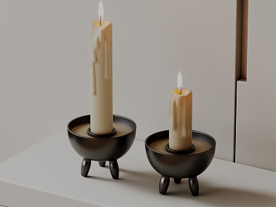 Modern candles model