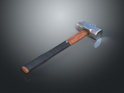 Hammer Horn Hammer Nail Rinker Hammer Rusty Hammer 3d model