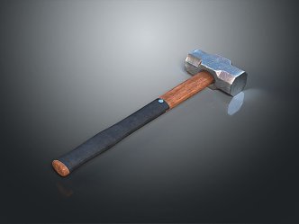 Hammer Horn Hammer Nail Rinker Hammer Rusty Hammer 3d model