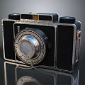 Vintage Digital Camera With Classic Retro Design And Metal Body For Photography Enthusiasts