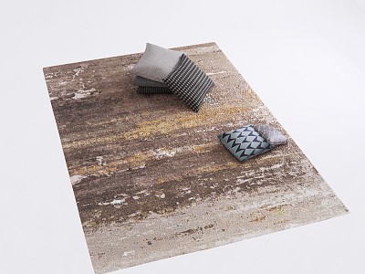 modern square carpet model