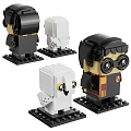 Modern Lego Lego Harry Potter and Hedwig 3d model