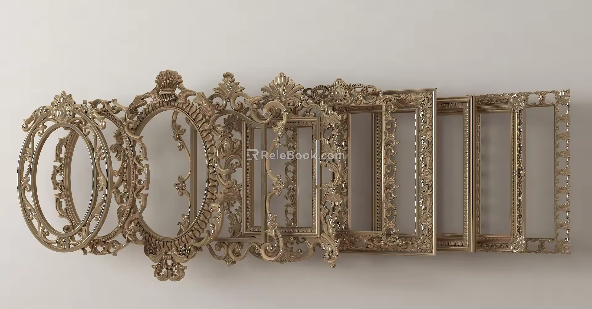 picture frame picture frame picture frame classical picture frame classical picture frame 3d model