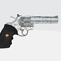 Game Equipment revolver 3d model