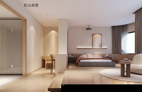 Hotel Rooms Modern Rooms 3d model