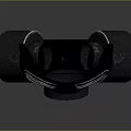 Modern gas mask sci-fi gas mask gas mask respirator 3d model