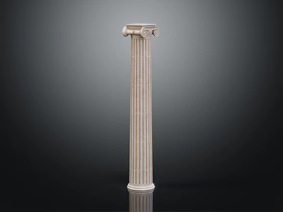 Jane Ou Roman Column Stone Column 3d model