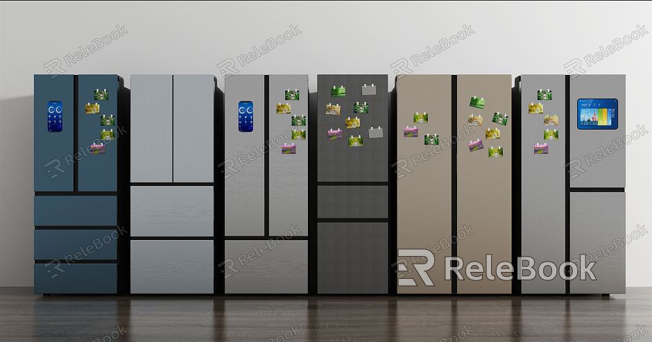 Modern refrigerator smart refrigerator combination model