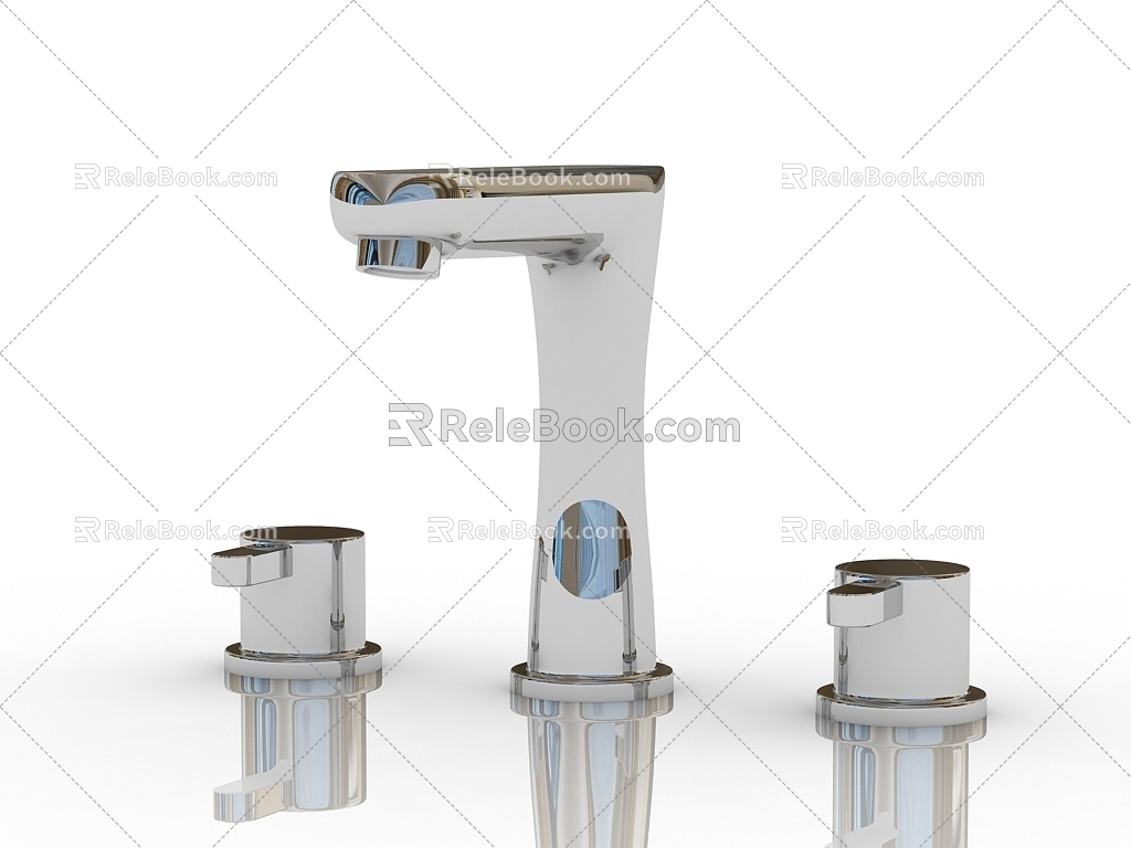 Modern faucet 3d model