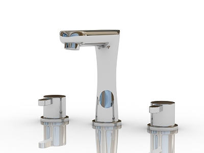 Modern faucet 3d model