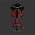Astronaut Standing Next To Futuristic Space Kart For Cosmic Exploration Mission