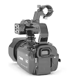 Canon HD Video Camera Commercial Equipment With Microphone And Professional Lens