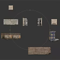 Collection Of Artistic Sculpture Carvings In Various Materials And Shapes