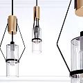 Modern Chandelier Simple Chandelier 3d model