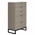 Modern Storage Cabinets In Gray Brown Light Gray With Golden Black Legs And Drawers Design