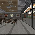 Traditional Chinese Restaurant With Cozy Interior Wooden Decor Warm Lighting And Dining Tables