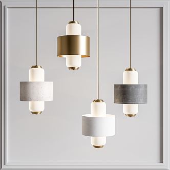 Light Luxury Chandelier Small Chandelier 3d model