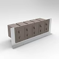 Industrial Integrated Control Module Control Island Control Module 1183 3d model