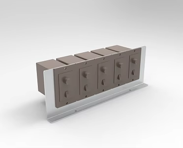 Industrial Integrated Control Module Control Island Control Module 1183 3d model