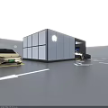 Industrial Electric Vehicle Charging Station With Smart Parking And Digital