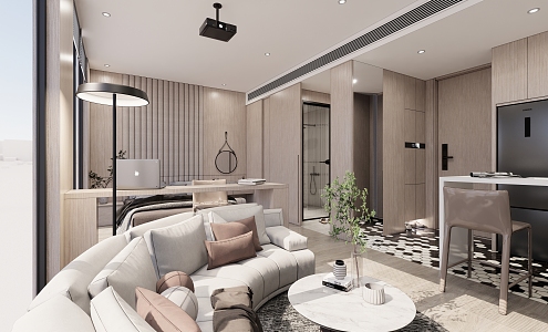 Modern Apartment 3d model