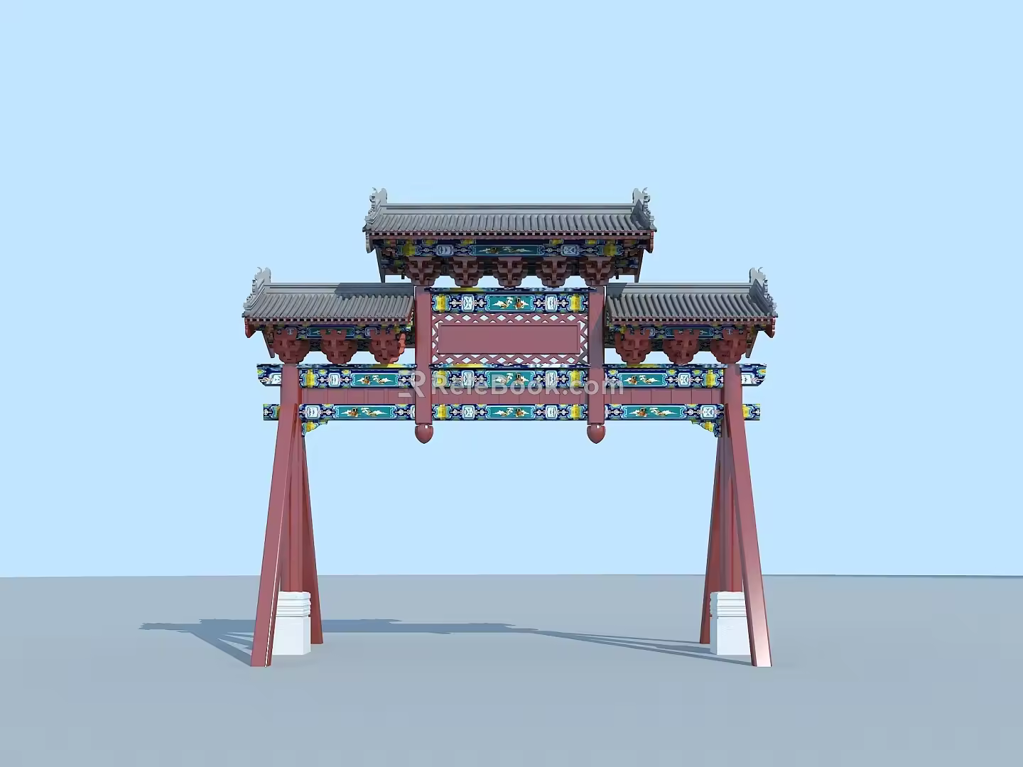 Archway Ancient Gate 3d model