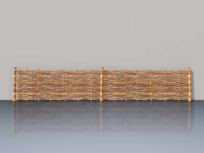 Woven Hinged Door Design For Modern Kitchen Interior Decoration 3d model