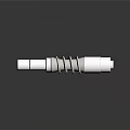modern variable speed gear transmission gear 3d model