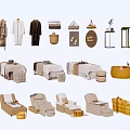 Elegant Luxury Club Interior With Robes Baskets Massage Beds Bathtubs And Loungers