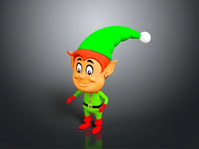 Smurfs Cartoon Character Cartoon Animal Cartoon Small Animal Game Character Virtual Character 3d model