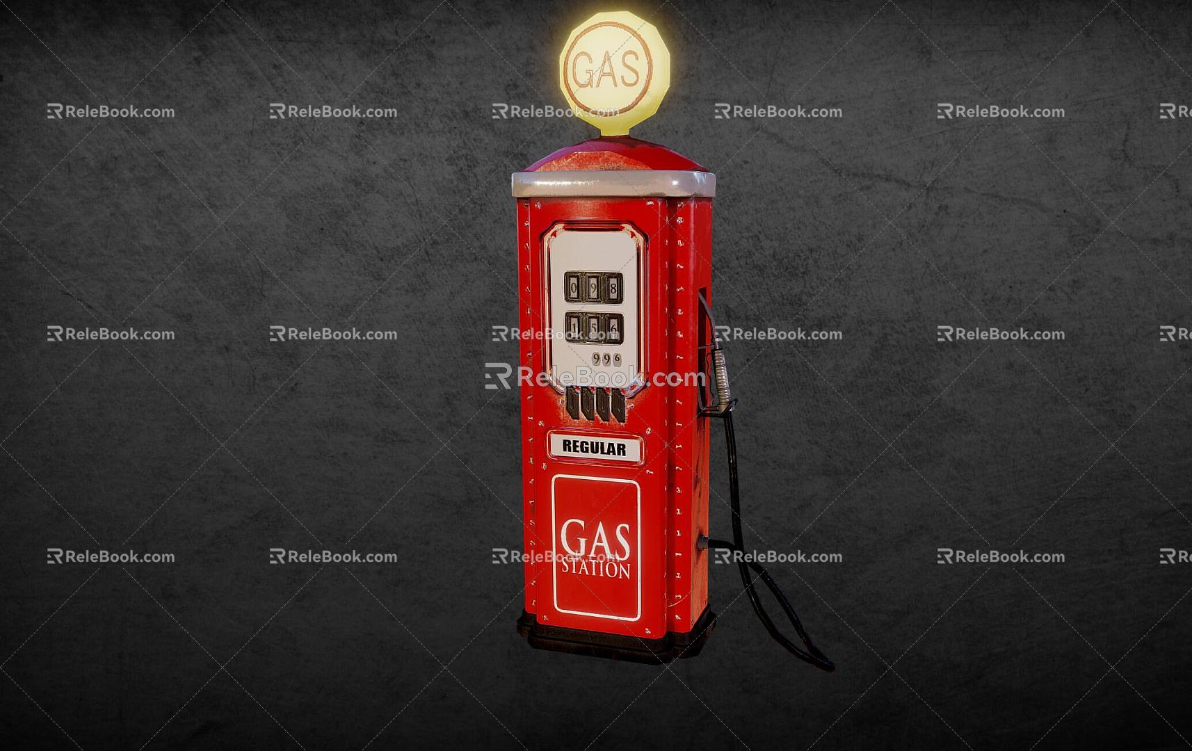 Industrial LOFT tanker gas station 3d model