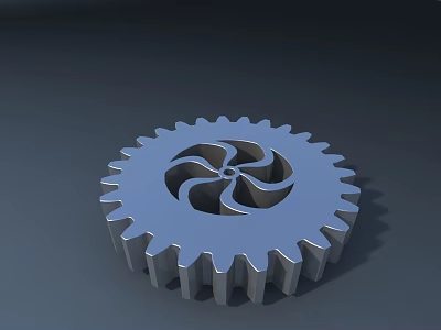 High Quality Precision Metal Gear for Industrial Mechanical Hardware Tools Applications 3d model