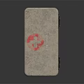 Medical Equipment First Aid Kit With Gray Case Red Cross Symbol And Metal Latches