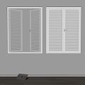 Edra modern window blinds 3d model