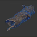 Handcrafted Wooden Animal Sculpture With Natural Stone Texture And Organic Shape Design