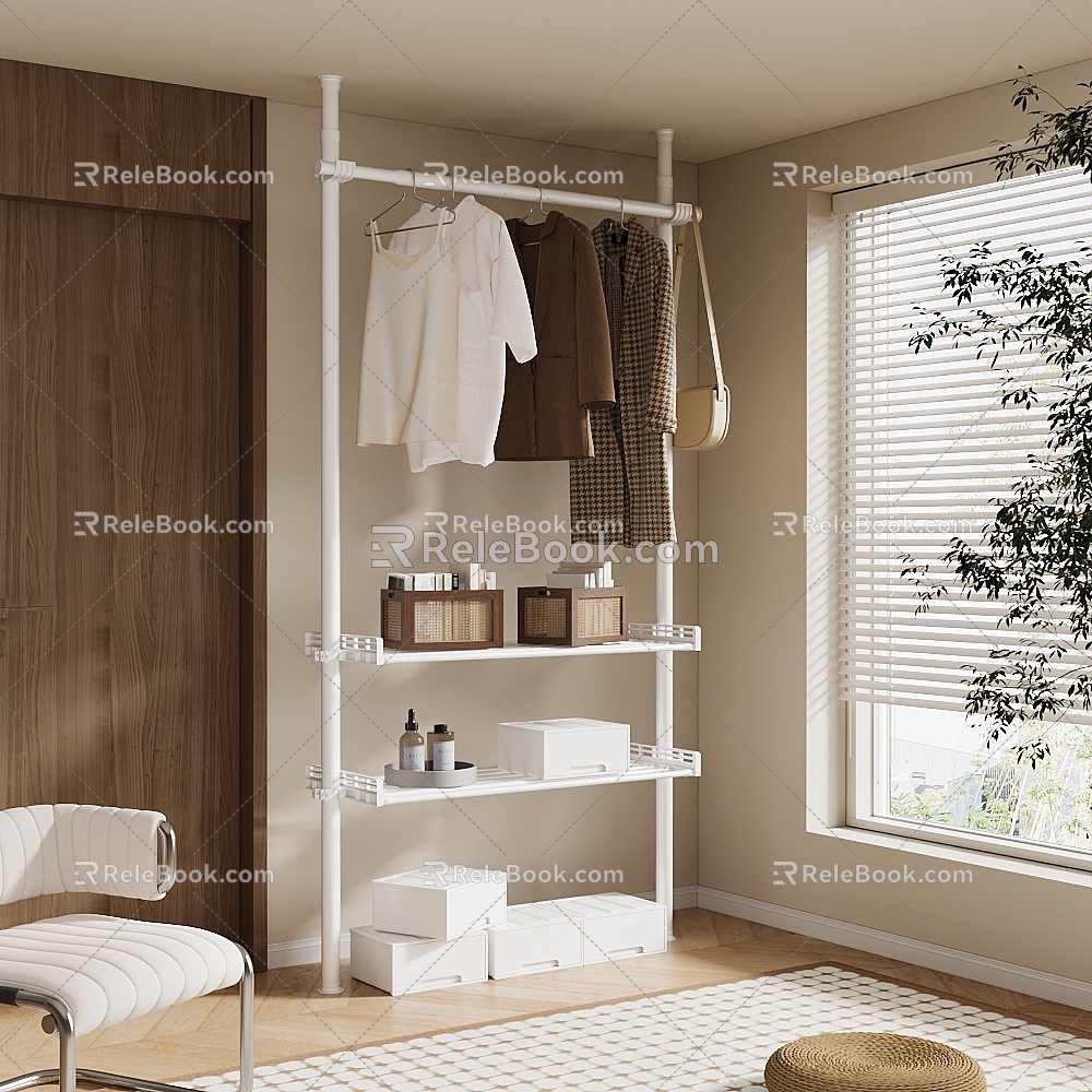 wardrobe hanger 3d model