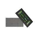 LED Display Modules With Black Circuit Board Green Components And Dot Matrix Panel