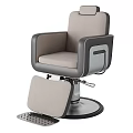 Comfortable Ergonomic Massage Chair With Adjustable Seat Beige Cushion And Reclining Function